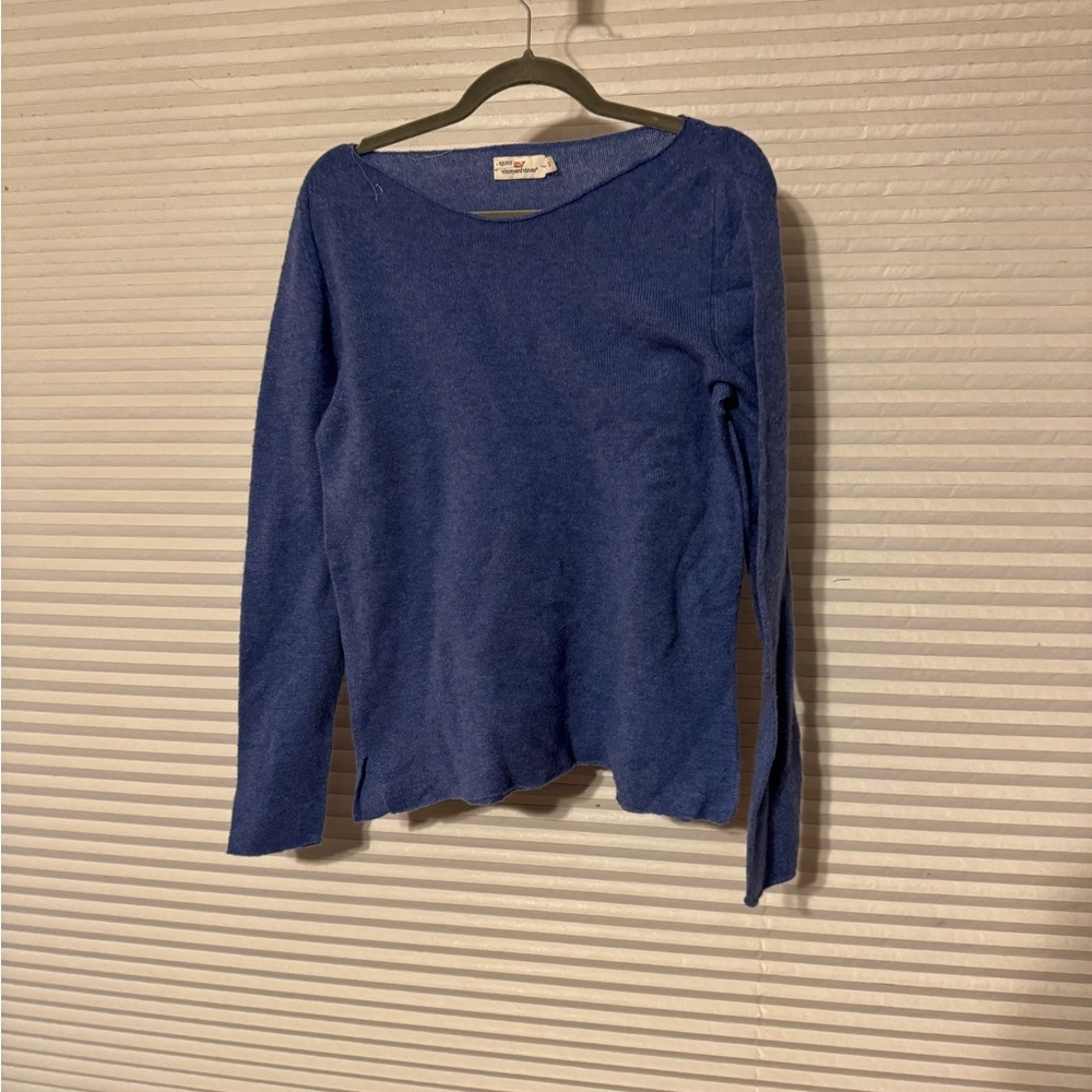 Vineyard Vines Blue Crew Neck Sweater